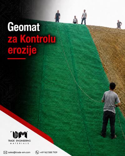 Geomreža za kontrolu erozije