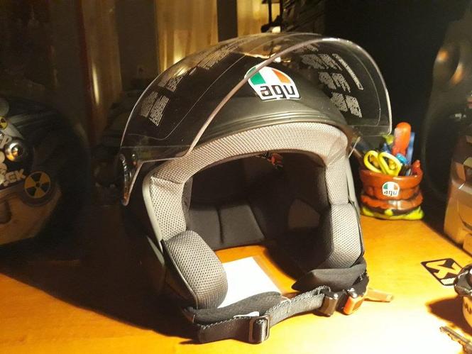 Kaciga open face agv S-M nova