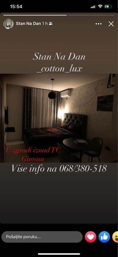 Stan na dan Cotton Lux