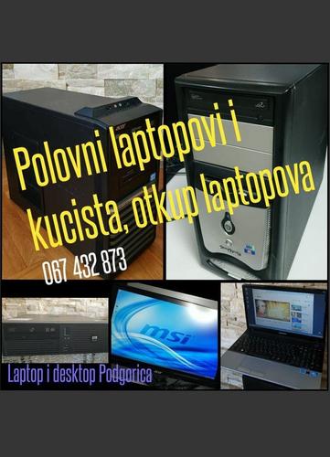 Prodaja laptopova, kucista Podgorica