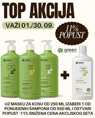 SET  ZA NJEGU KOSE