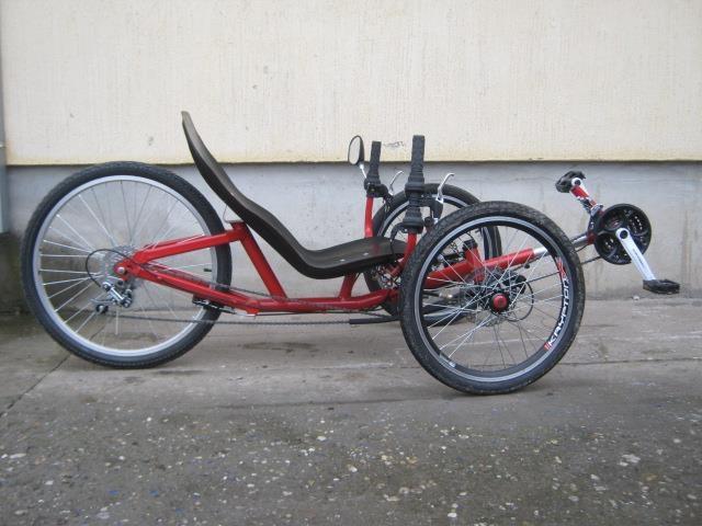 Rekumbent trajk - recumbent trike