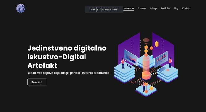 Profesionalna softverska rešenja. Izrada web sajtova.