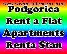 Smjestaj u Podgorici, izdavanje apartmana