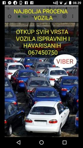 OTKUP VOZILA ISPRAVNIH I HAVARISANIH