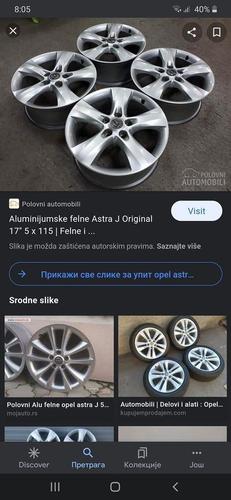 Kupujem felne 16 ili 17