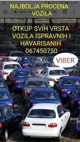OTKUP VOZILA ISPRAVNIH I HAVARISANIH