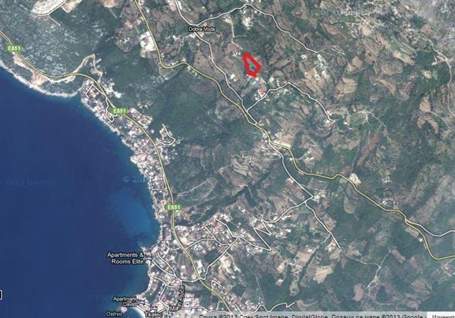 Plac 3500m2 Bar, Montenegro
