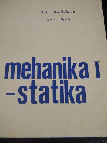 Časovi STATIKE, KINEMATIKE i TEHNICKE MEHANIKE