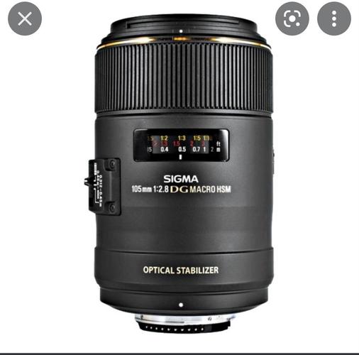 Sigma 105mm F2.8 Macro EX DG HSM Nikon 
