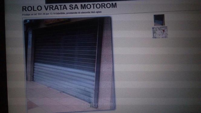 ROLO VRATA 4x5m sa motorom