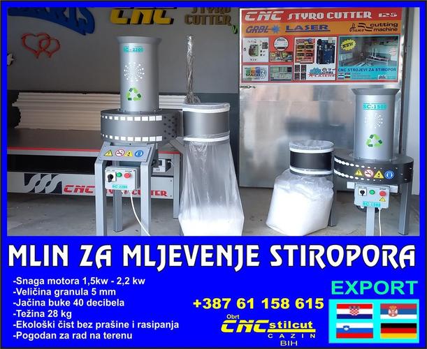 Mlin za stiropor