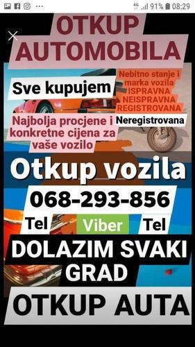 OTKUP VOZILA NEBITNA MARKA I STANJE