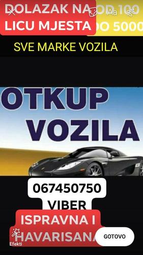 OTKUP VOZILA ISPRAVNIH I HAVARISANIH