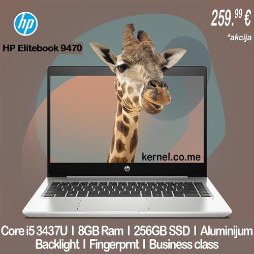 HP EliteBook core i5 3437u, 8GB ram, SSD 256GB...