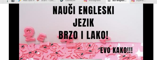 Časovi engleskog jezika 