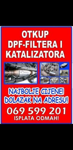 KUPUJEM KATALIZATORE I DPF FILTERE NAJBOLJE PLACAM U CG MAX 