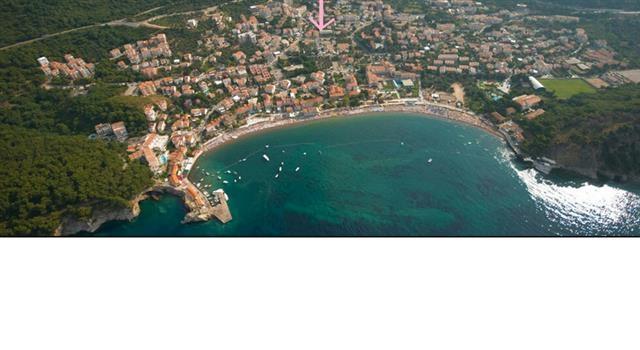 Urbanisticka parcela 500 m2 - Budva
