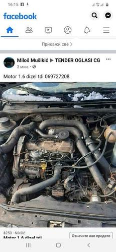 Motor 1.6 dizel tdi