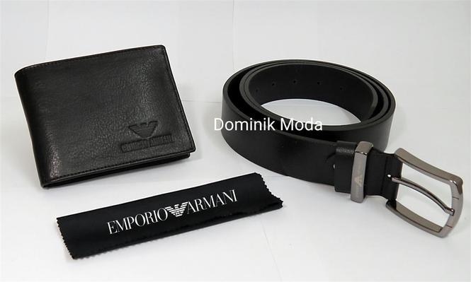 ARMANI kozni kais i novcanik