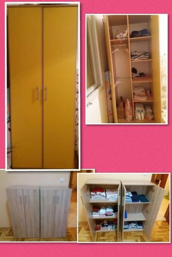 Sva tri ormara 100€. Br.tel. 069765565