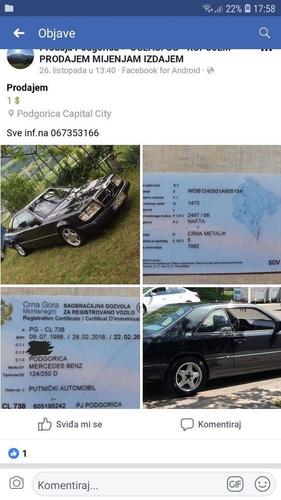 Prodajem auto