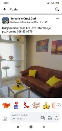 Izdajem manji lux Stan duplex u centru Bara sve informacije 