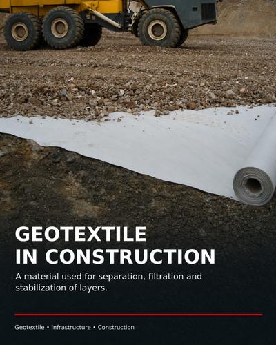 Geotekstil u građevinarstvu