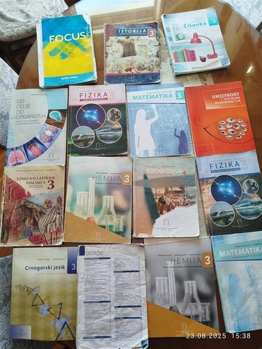 Knjige za 3. razred srednje