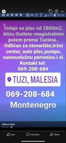 Zemljiste 2800 m2