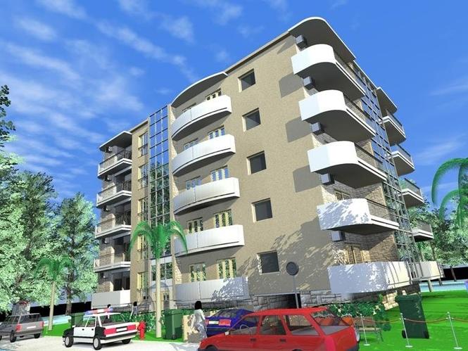 Stanovi u modernoj novoj zgradi nalaze se na vrlo