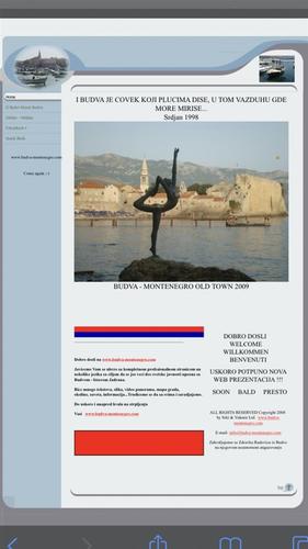 Prodajem internet Domain www.budva-montenegro.com