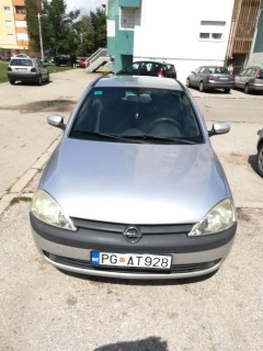 Prosajem Opel Corsa C 1.7 dti 2001 godiste