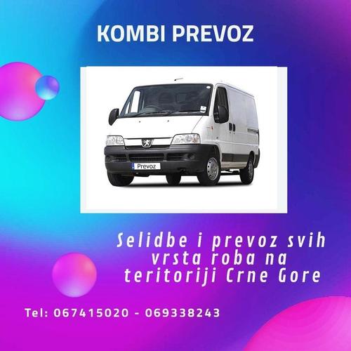 KOMVI PREVOZ-SELIDBE PREVOZ ROBE