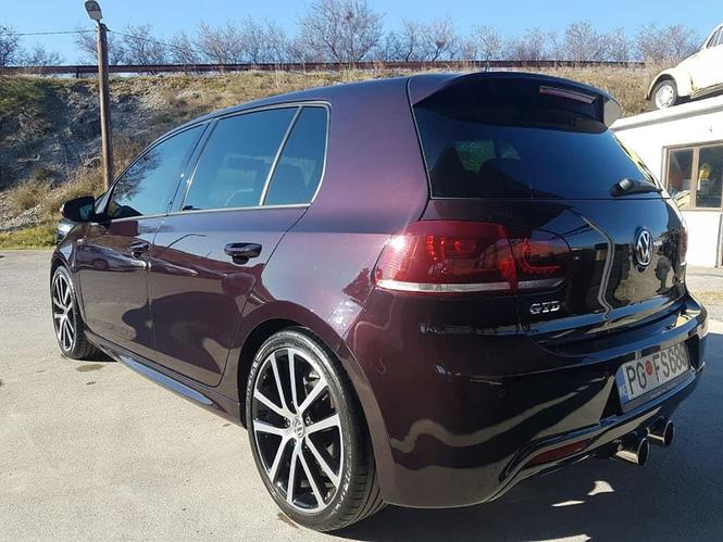 VW Golf 6 GTD WOLSBURG EDITION 2.0 125kw, boja BORDO PERLAFE