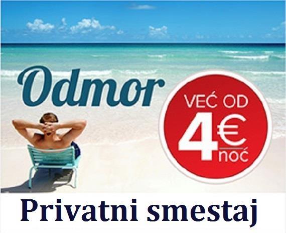 Povoljno!! Apartmani,more, od 15e za 4 osobe