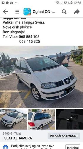 PRODAJEM SEAT ALHAMBRA