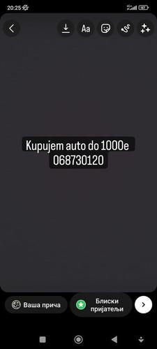 Auto do 1000e