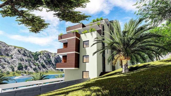 POVLJNO prodajem stan 41m2 u Dobroti, Kotor