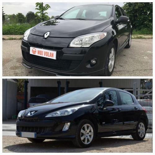 Megan 3, peugeot 308...
