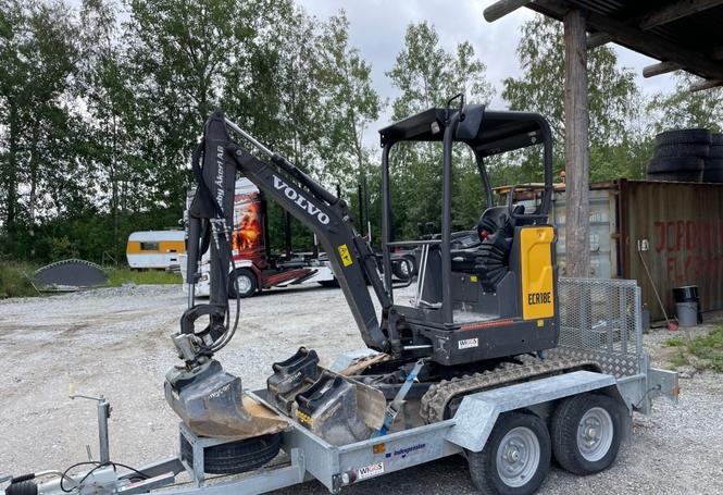 2019 Bager Volvo ECR18E