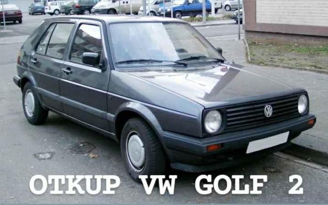 Otkup VW Golf 2