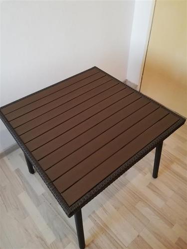 Dva stola ratan+drvo