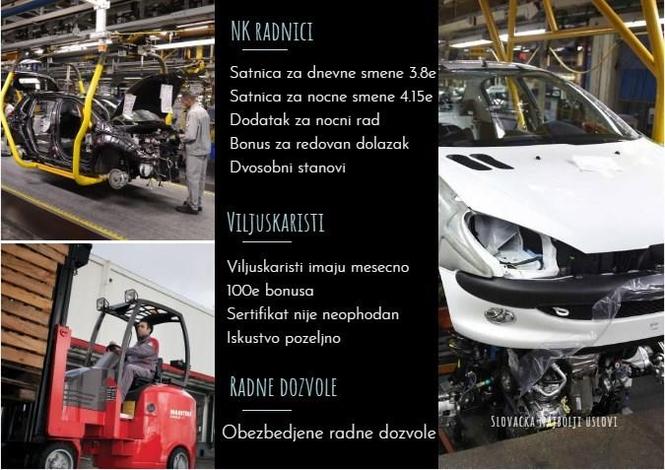 Peugeot fabrika za NK radnike I viljuskariste