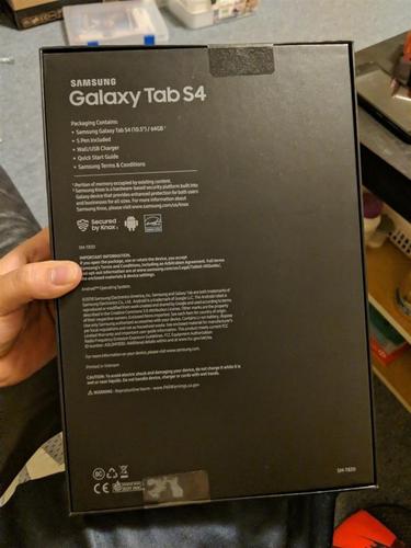 Samsung Galaxy Tab S4 64GB, Wi-Fi, 10.5 in - Black