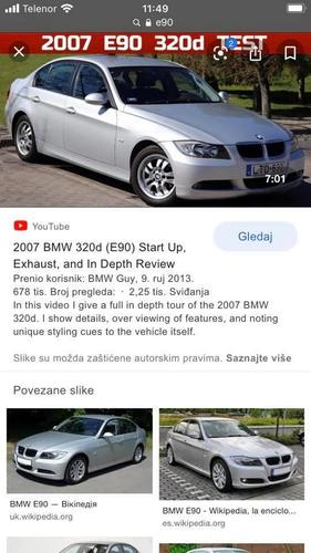 Prodajem felne sa bmw e90 fabricke trenutno su na e36 150€