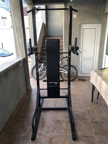 Gladijator i vreca za udaranje