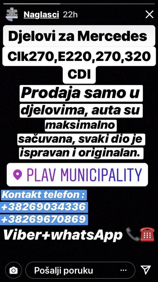 Mercedes-djelovi