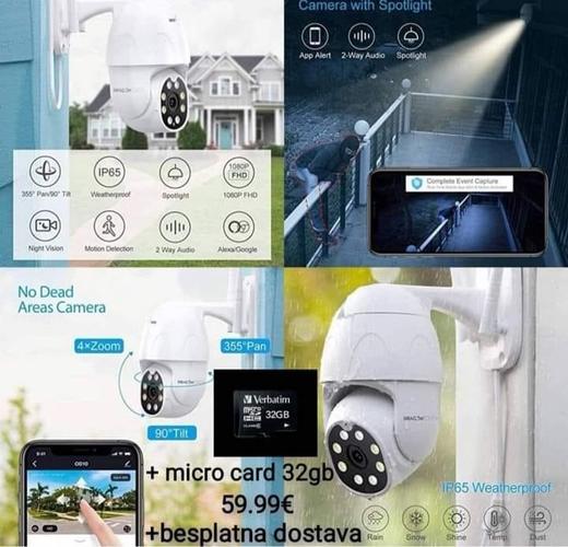NAJBOLJA SMART KAMERA SA MIKRO SD KARTICOM