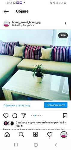 Namjestena garsonjera iza Delte